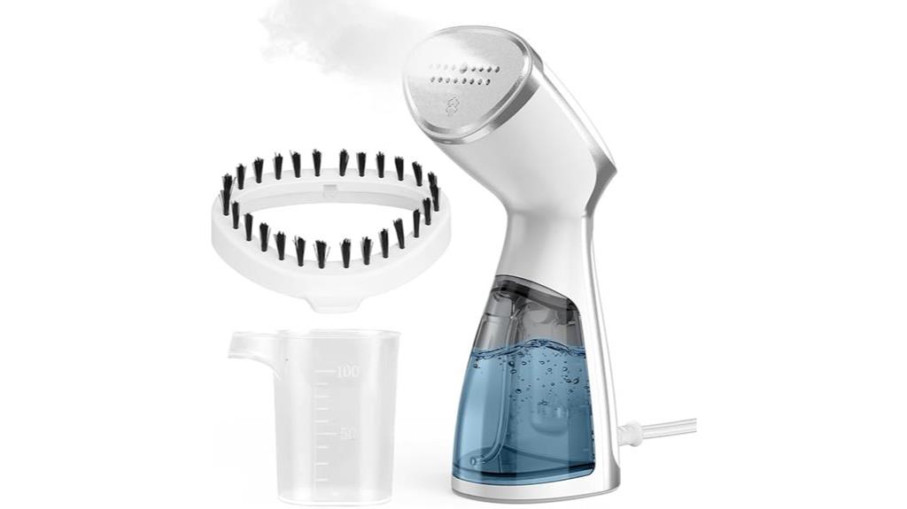 compact portable clothes steamer
