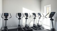 compact space saving ellipticals