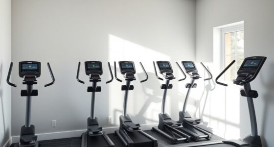 compact space saving ellipticals