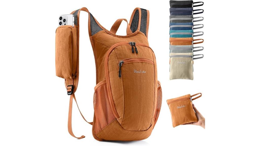 compact unisex hiking bag