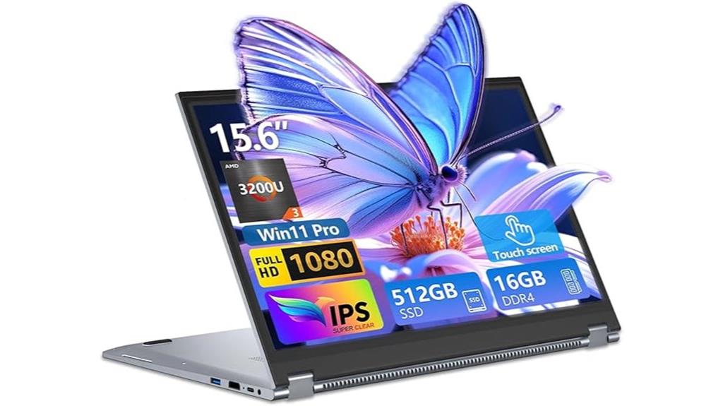 convertible touchscreen laptop
