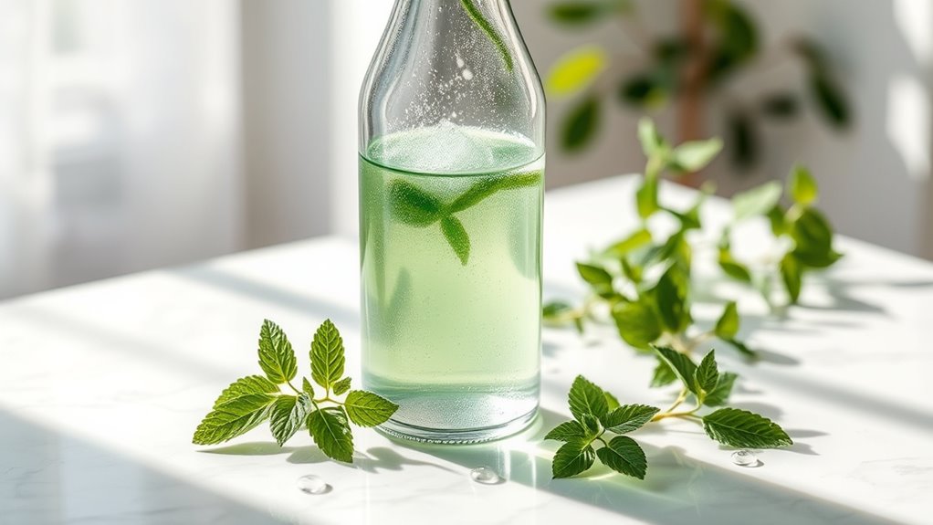 cooling peppermint aromatic hydrolat