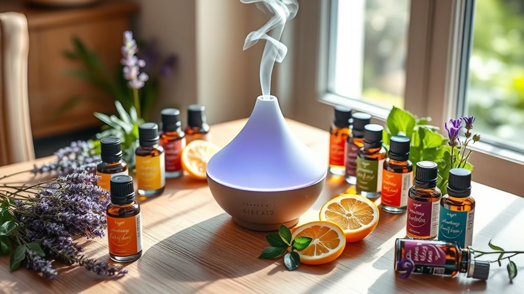 create balanced essential oil blends