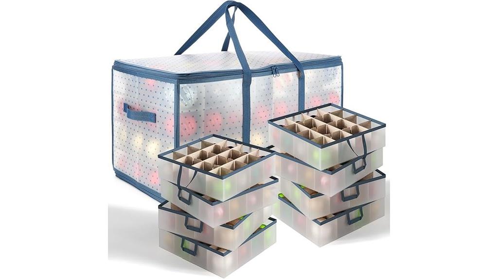 decorative ornament storage container