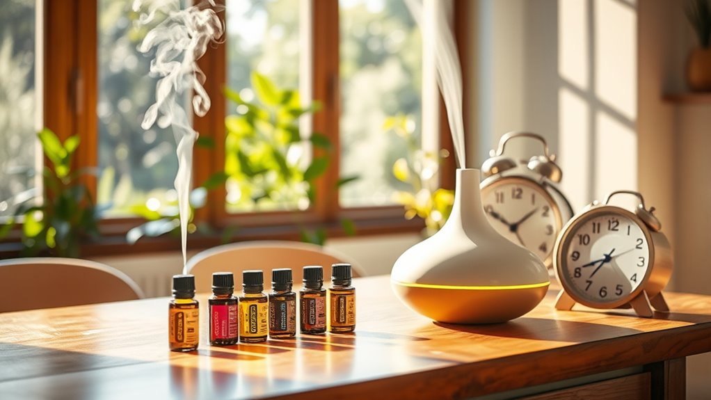 diffuse oils for 30 minutes