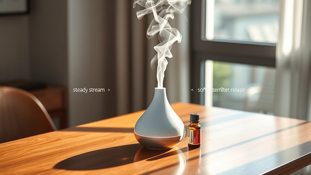 diffuser misting modes overview