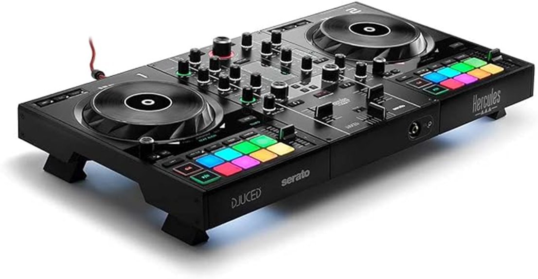dj controller with usb