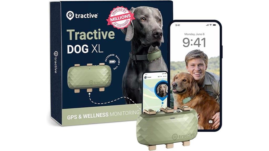 dog gps tracker with health features