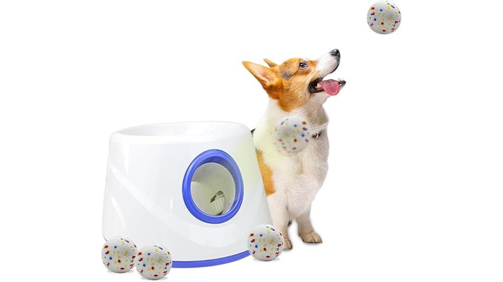 dog toy with launch mechanism
