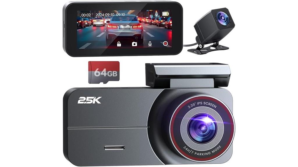 dual 2 5k rear cam