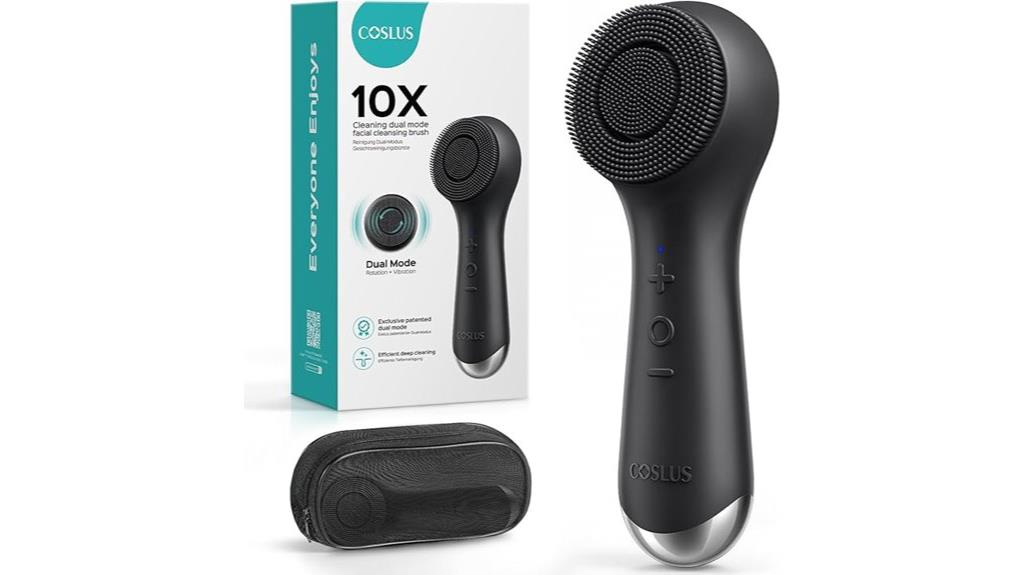 dual spin and vibration cleansing