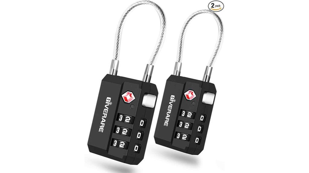 dual tsa lock set