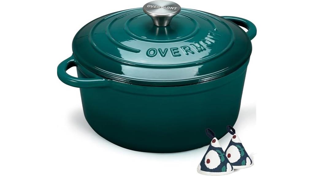 enameled dutch oven 4 5qt