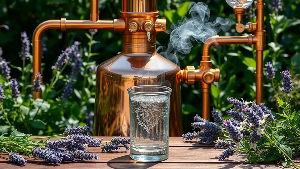 extracting plant aromatics delicately