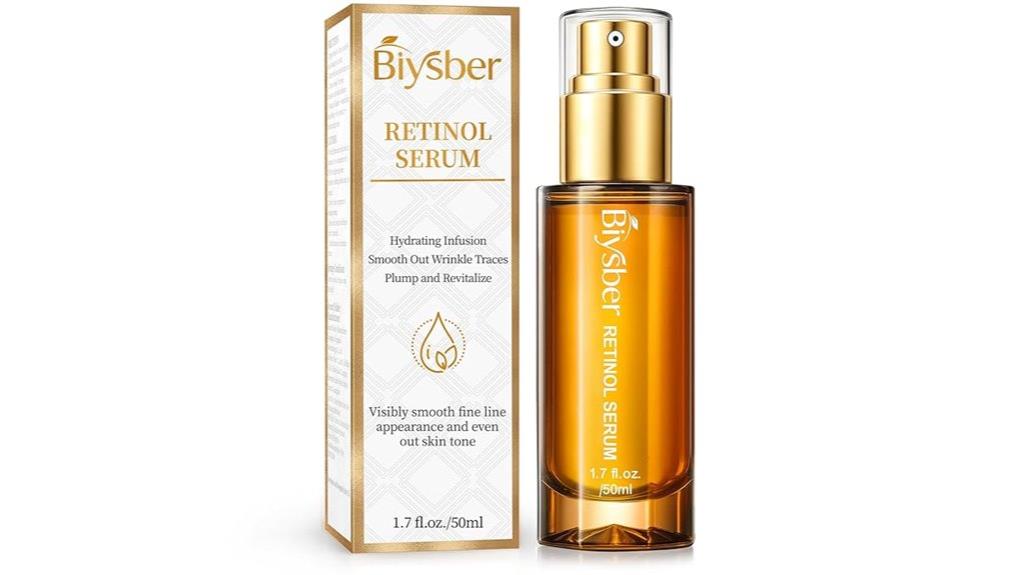 facial retinol collagen serum