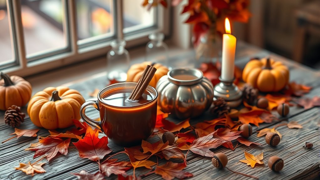 fall scents create cozy ambiance