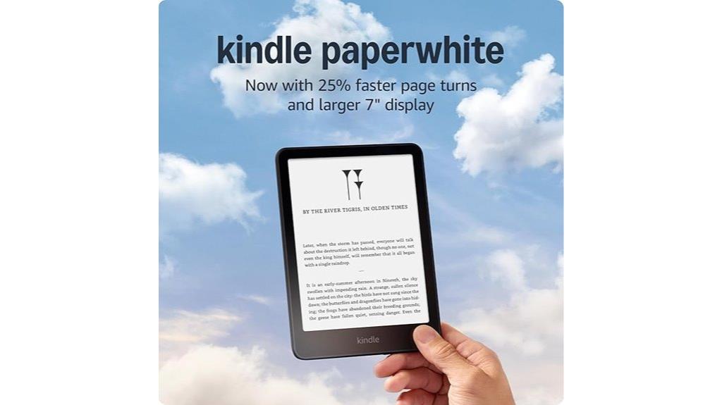fastest kindle paperwhite