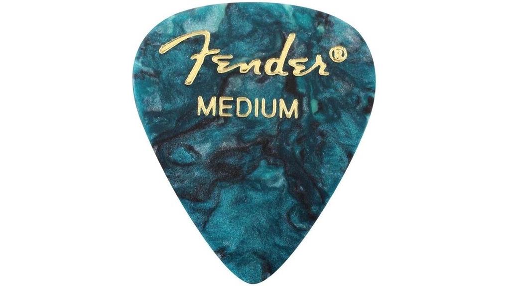fender celluloid pick set