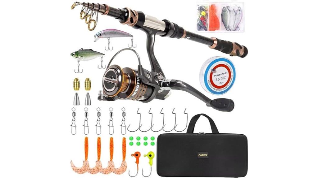 fishing gear combo set