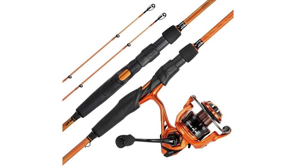 fishing rod reel combo