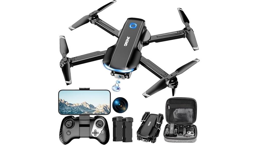 foldable 1080p hd camera drone