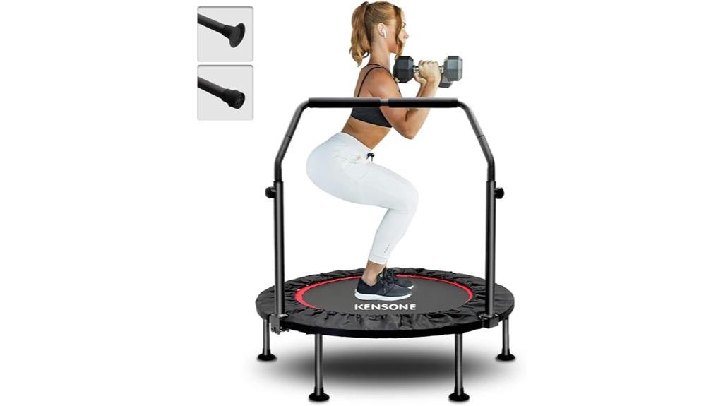 foldable mini trampoline