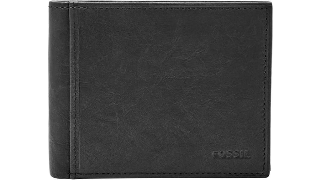 fossil ingram leather wallet