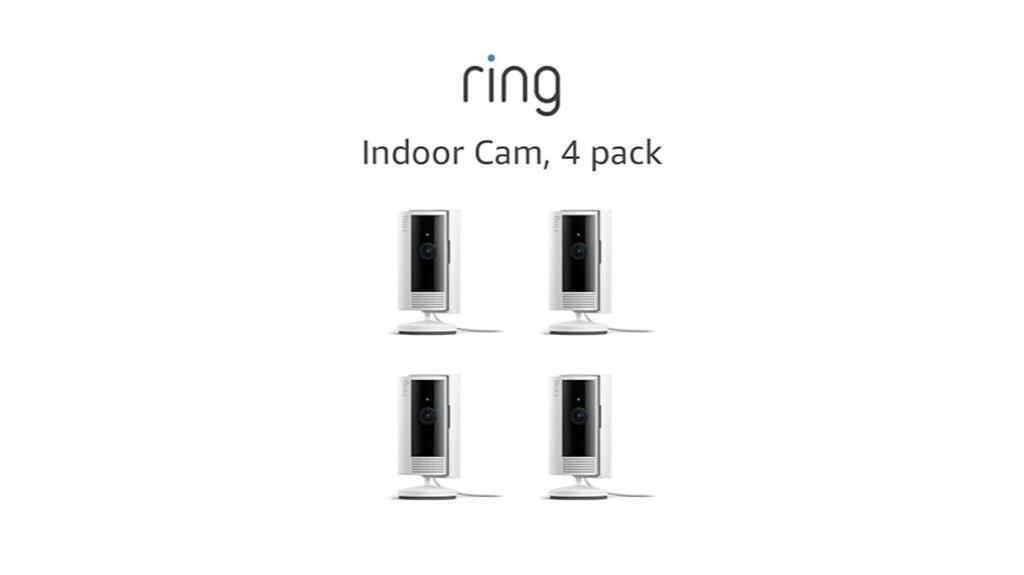 four indoor cameras