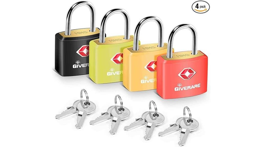 four locks for travel