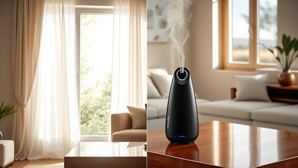 fresh air over synthetic fragrances