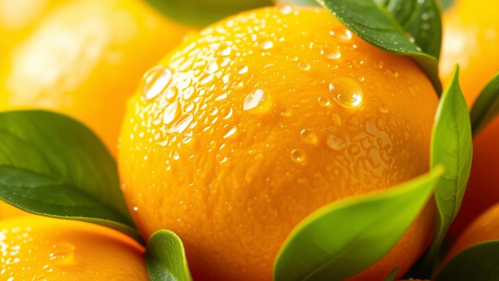 fresh bright citrus scent