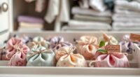 freshening closet and drawer sachets