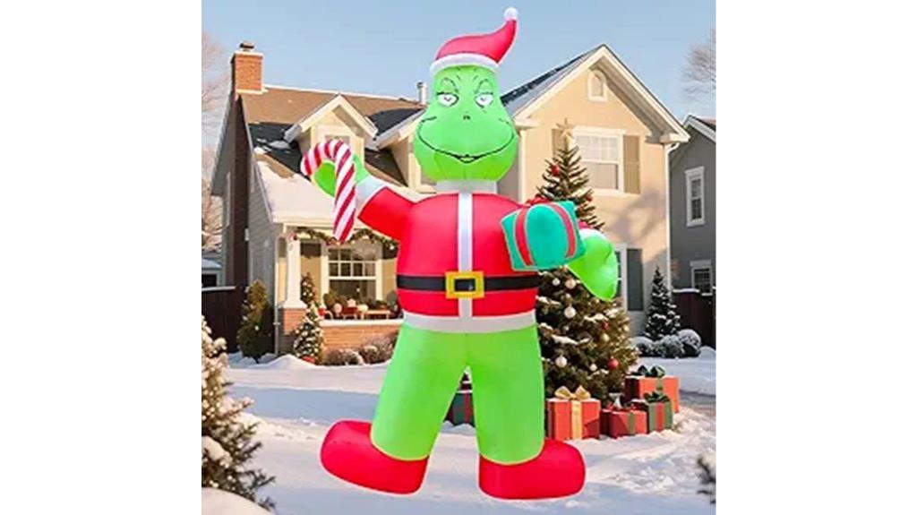 giant santa inflatable decoration
