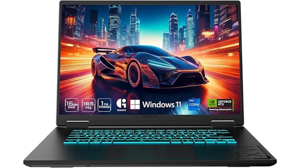gigabyte gaming a16 laptop