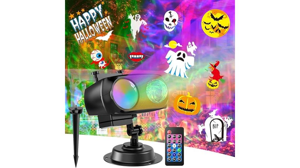halloween projector lights outdoor
