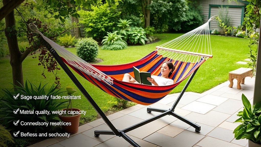 hammock stand durability features