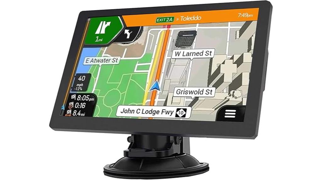hd touchscreen gps navigation