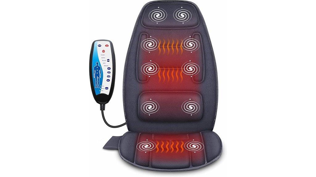 heated massage seat cushion