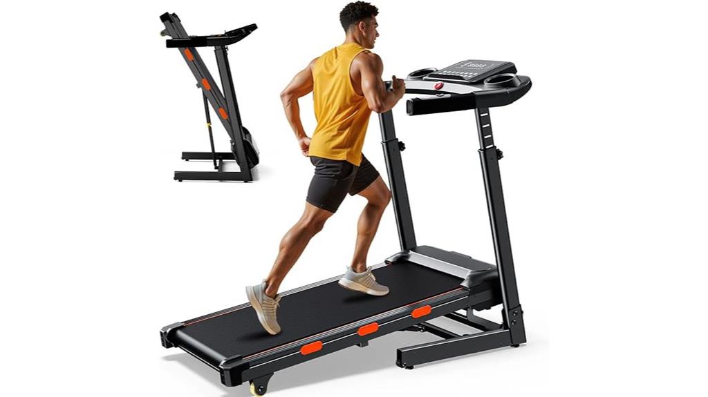 heavy duty foldable treadmill