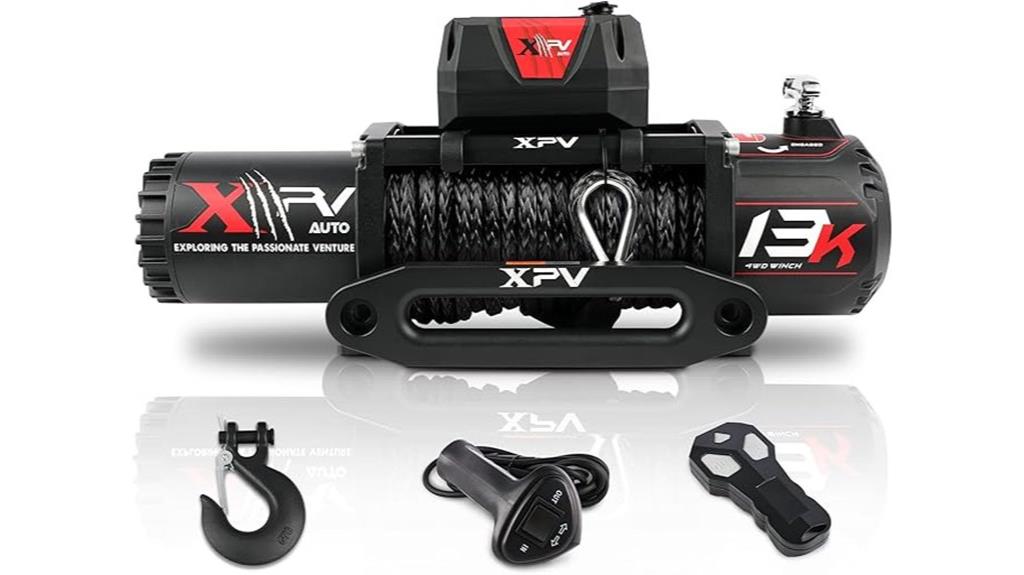 heavy duty waterproof wireless winch