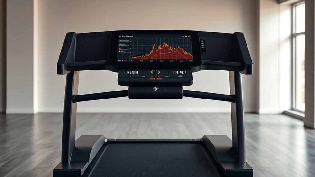 high end treadmill features