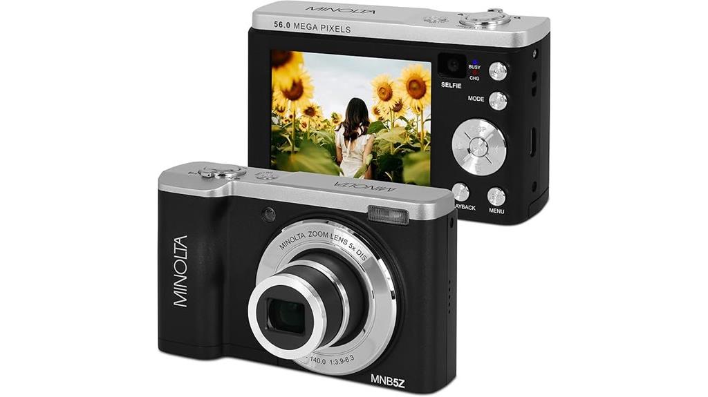 high resolution dual lens camera