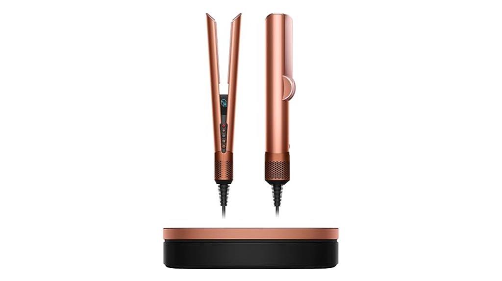 high tech hair straightener