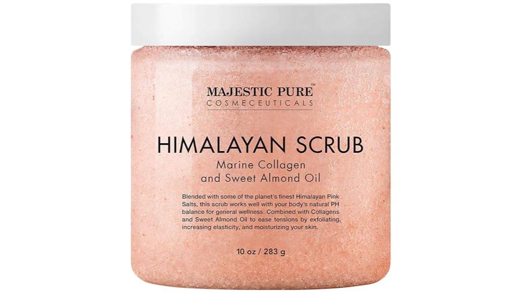 himalayan pink salt scrub