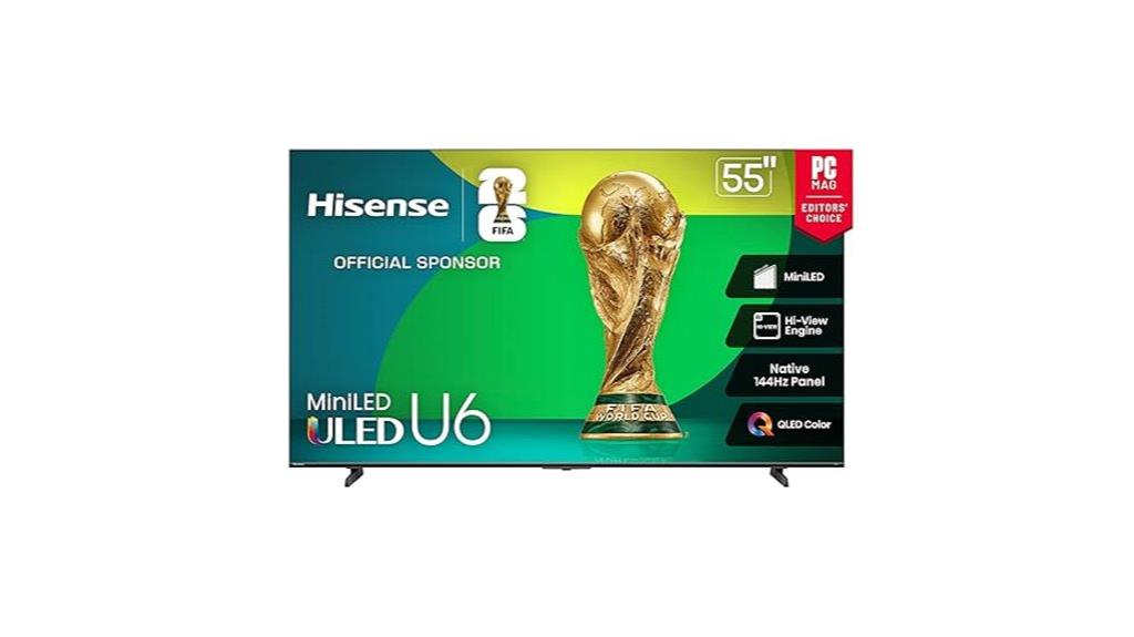 hisense 55 inch 4k tv