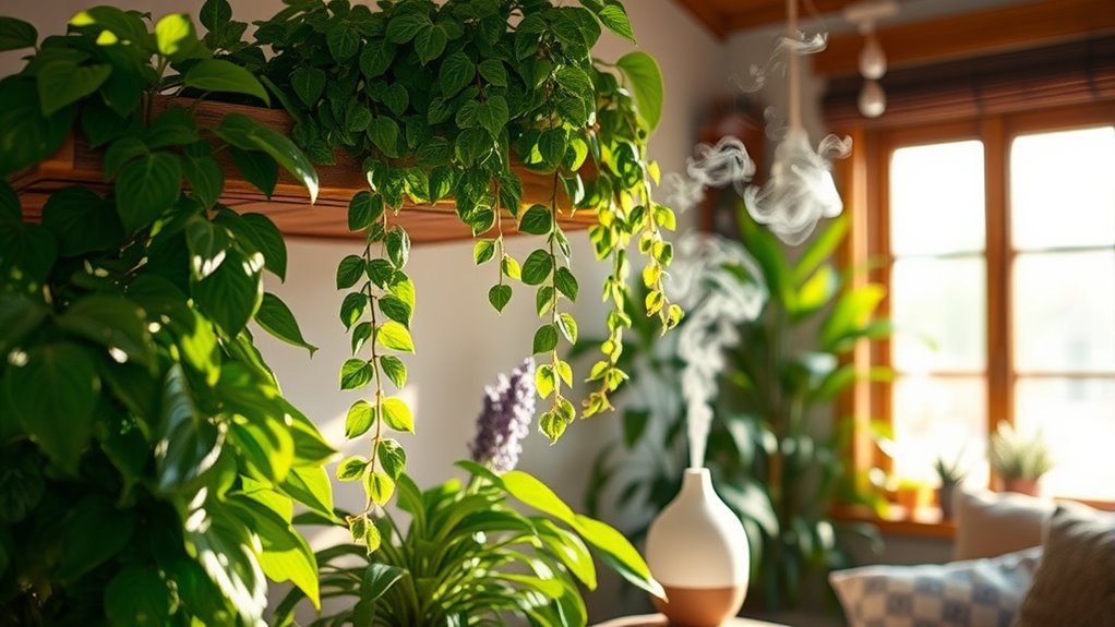 houseplants enhance indoor aromas