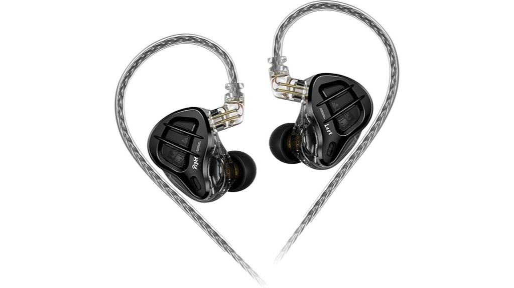 hybrid driver noise isolating earbuds