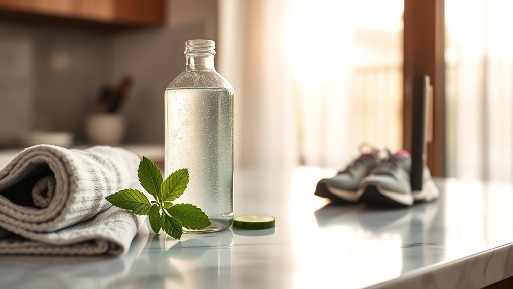 hydrolats enhance post workout refreshment