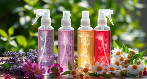 hydrolats for skin friendly mists