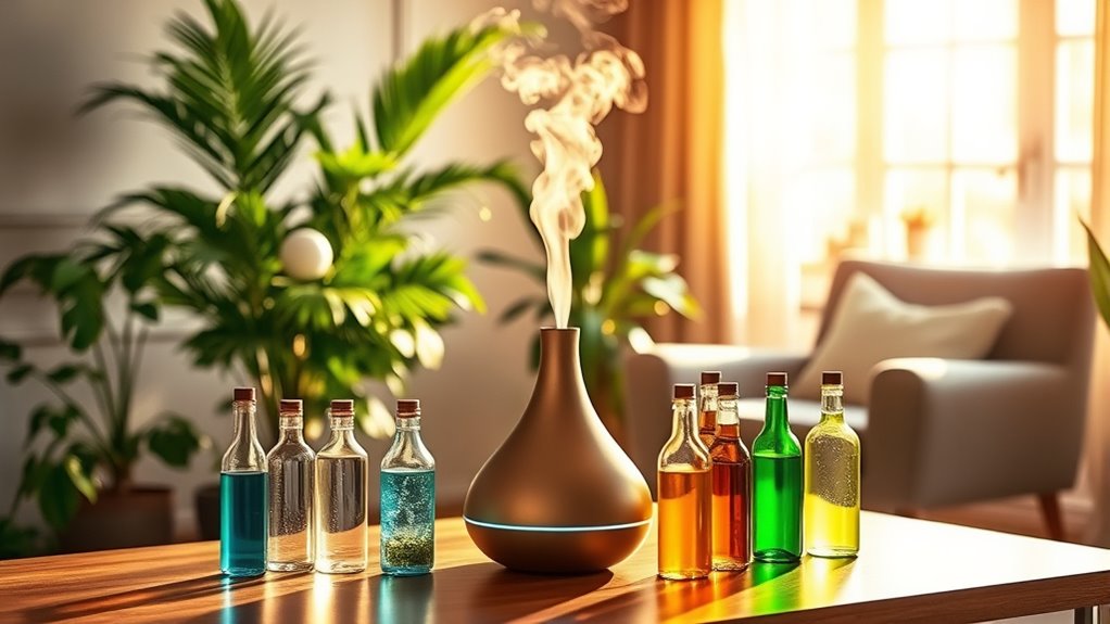 hydrolats in diffusers